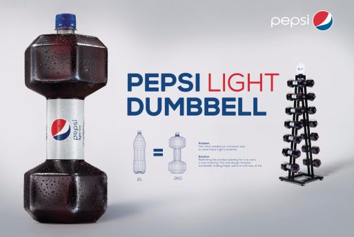 Pepsi Light_Dumbbell